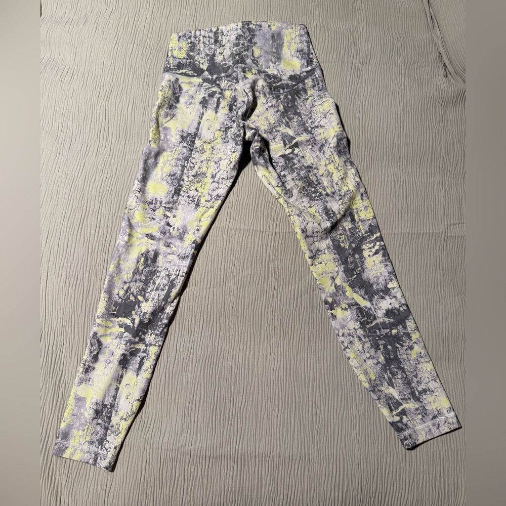 Wunder Train HR 25” leggings - Cinder Grain Smoked Spruce Color - Size 6 - Picture 3 of 3